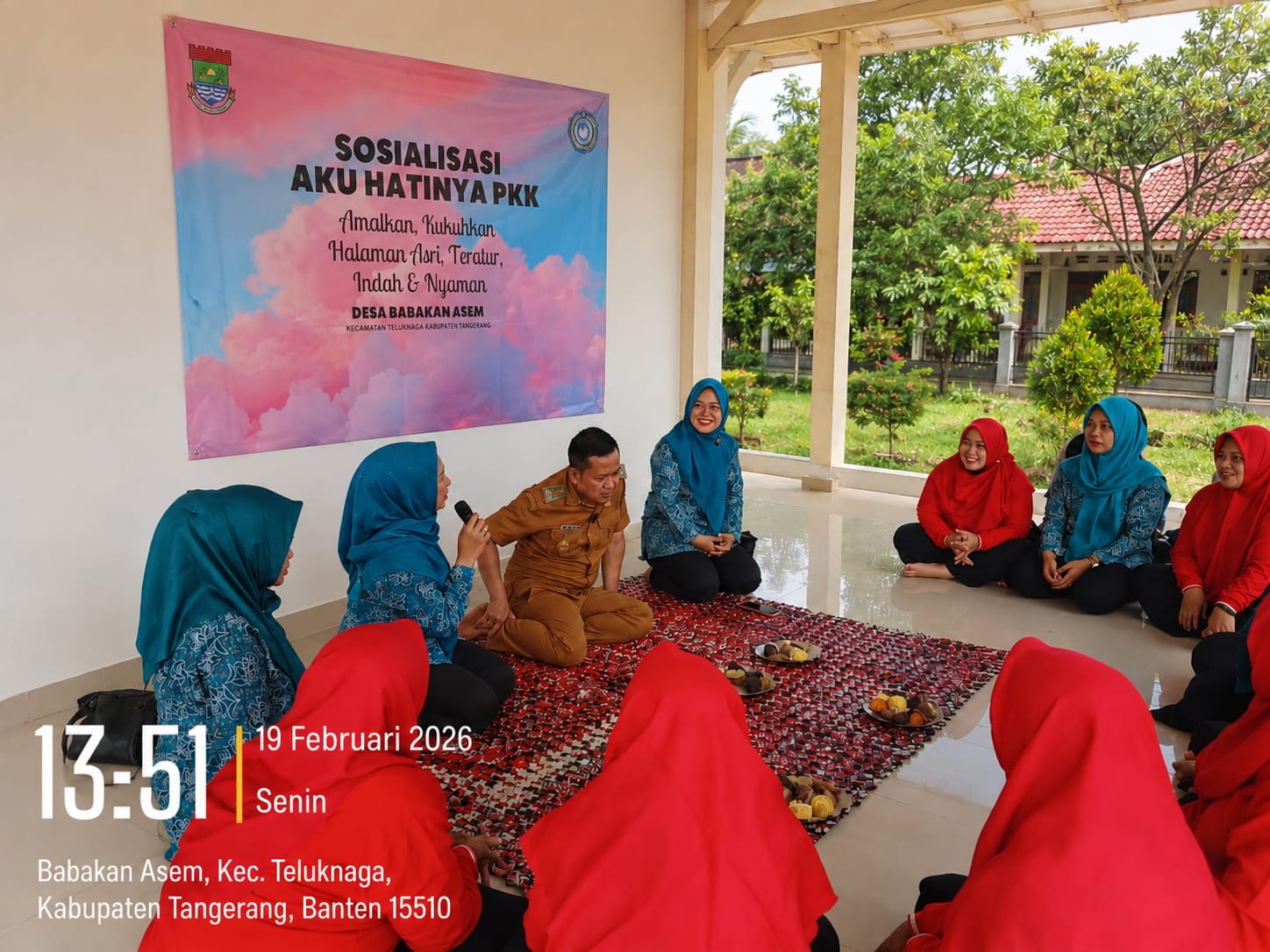Sosialisasi aku hatinya pkk