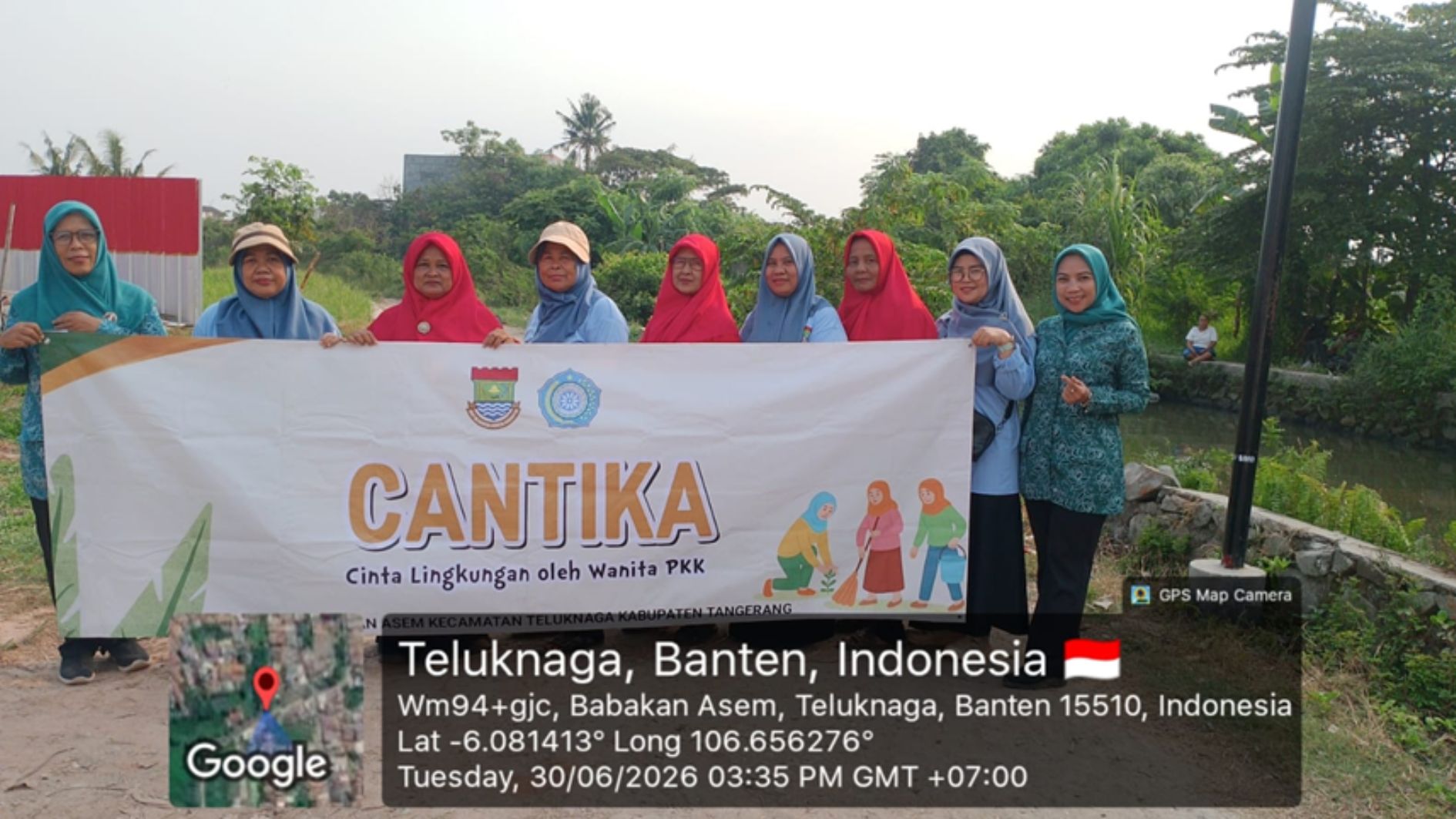 CANTIKA (Cinta Lingkungan oleh Wanita PKK)