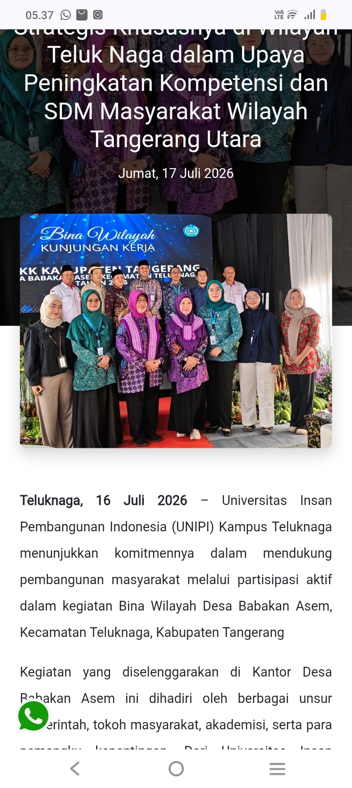 Bina wilayah