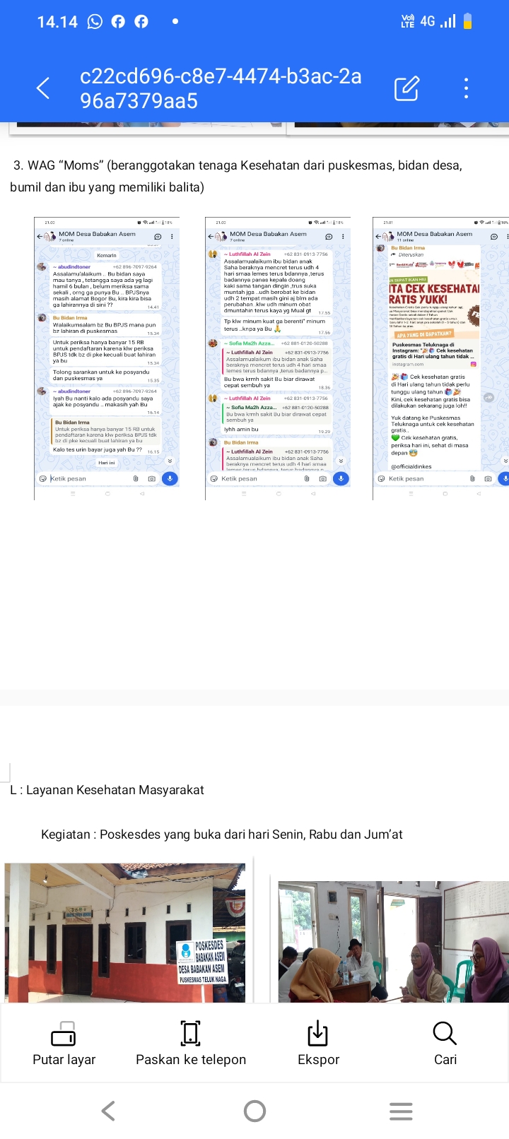 INOVASI GELANG EMAS
