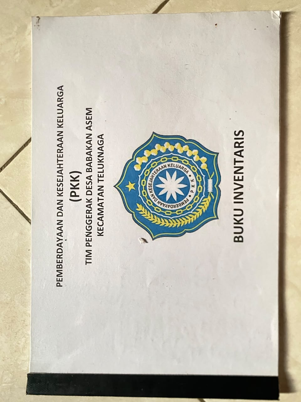 LABEL CANTIK (Lacak Barang Lengkap dan Tertib PKK)