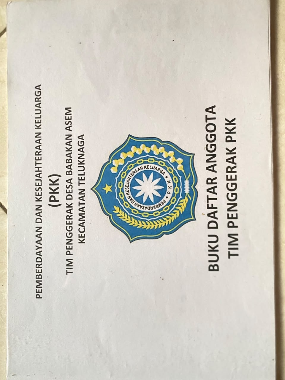 SENYUM PKK (Sistem Entri Nyata untuk Manajemen Anggota PKK)