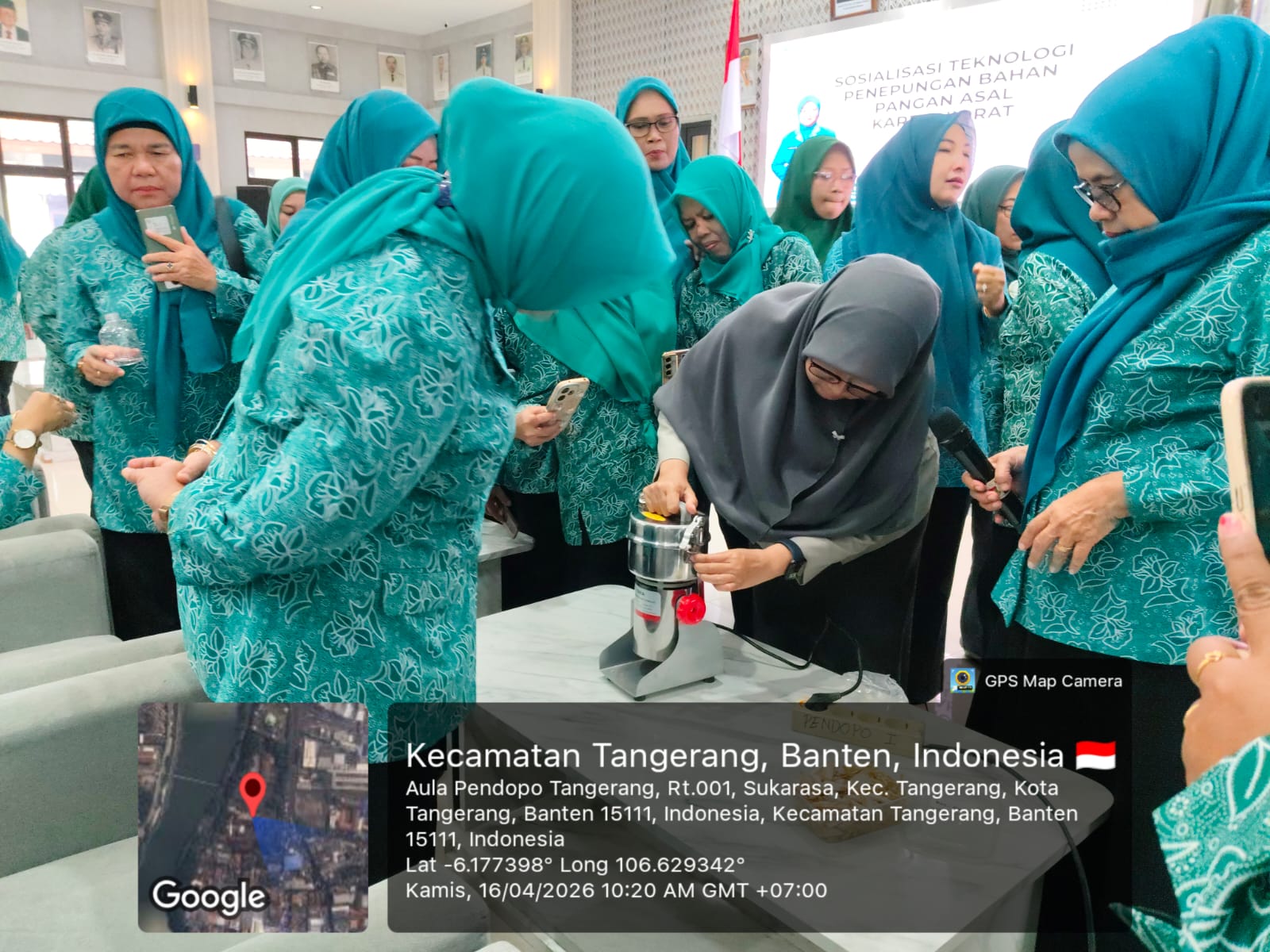 Sosialisasi teknologi penepungan bahan pangan asal karbohidrat
