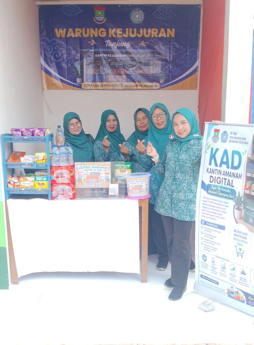 Warung Kejujuran KAD Kantin Amanah Digital Desa Babakan Asem