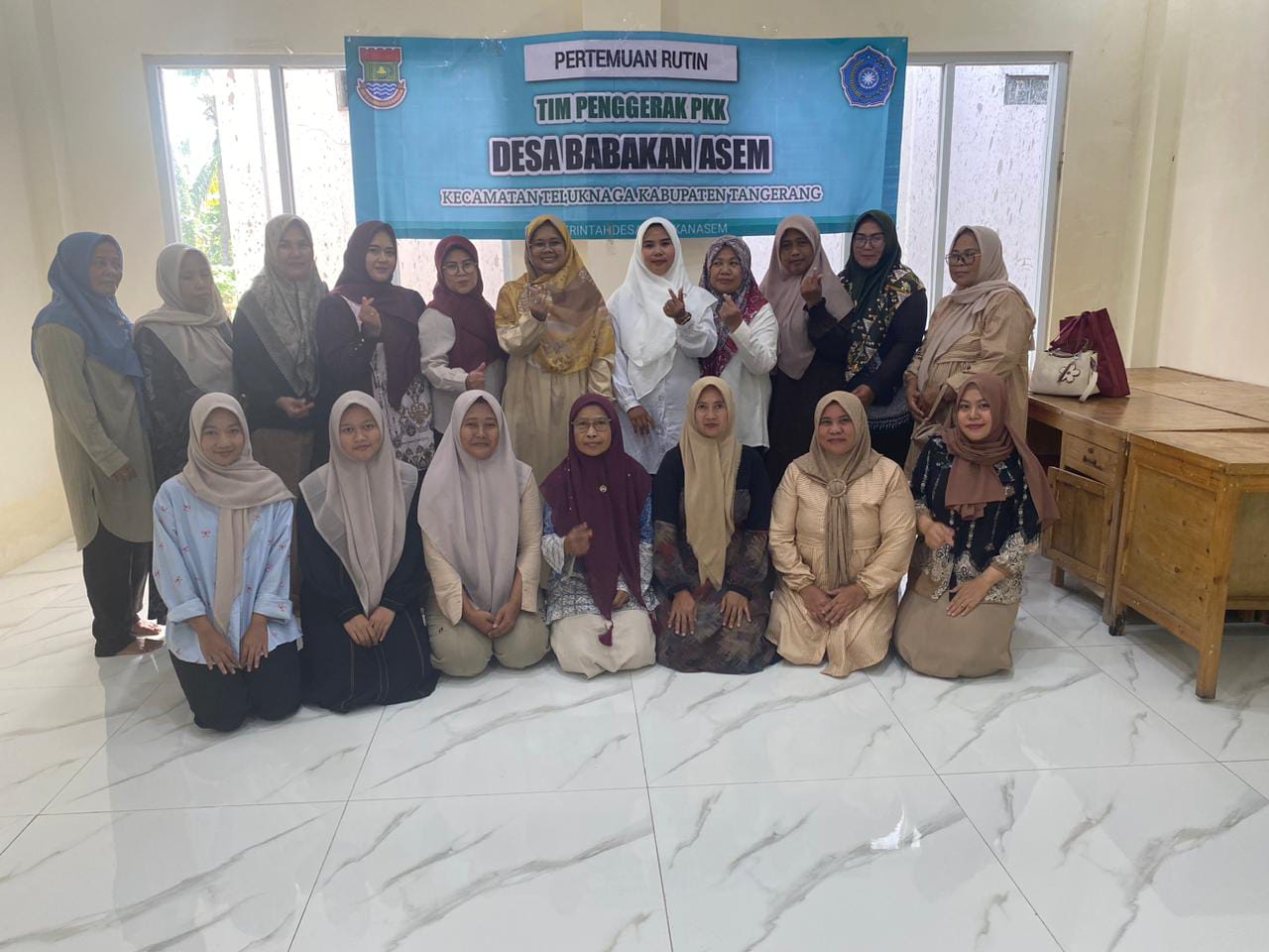 PERTEMUAN RUTIN TP.PKK DESA BABAKAN ASEM