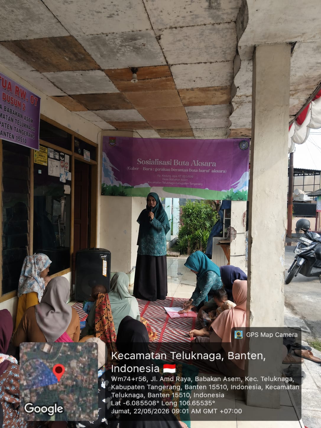SOSIALISASI BUTA AKSARA