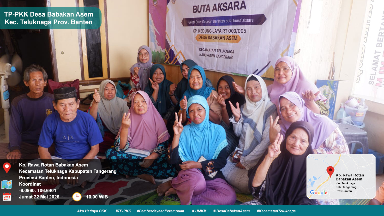 KEGIATAN GEBER BURA ( GERAKAN BERANTAS BUTA AKSARA )