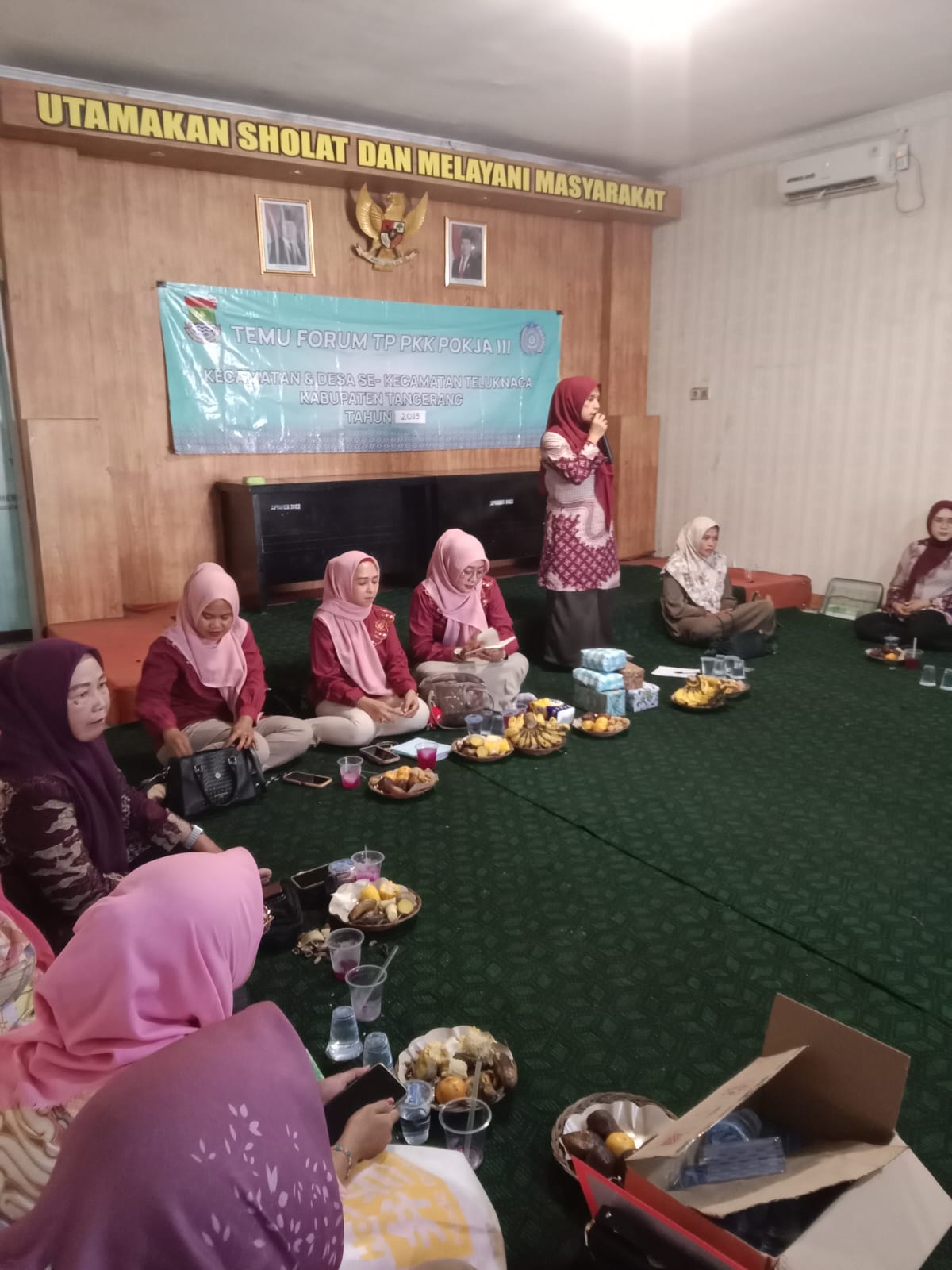 TEMU FORUM POKJA III SE-KECAMATAN TELUKNAGA AULA KANTOR DESA PANGKALAN KEC, TELUKNAGA 